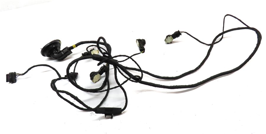 Thumbnail 2: 14 BMW 320XI (F30) REAR PARK ASSIST PDC DISTANCE CONTROL WIRE SENSOR SET (Gray)