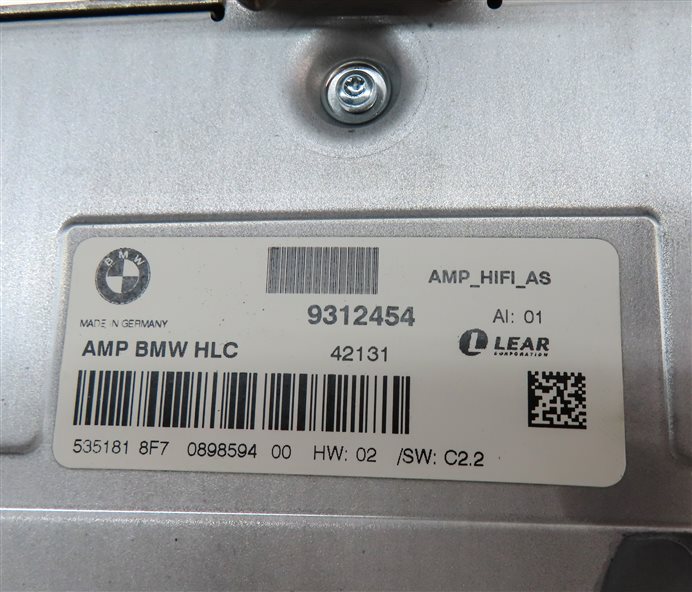 Thumbnail 6: 2012-2015 BMW 320i 328i 335i M3 (F30) SEDAN RADIO STEREO AUDIO AMP AMPLIFIER