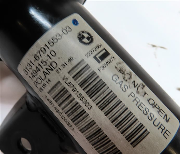 Thumbnail 7: 2013-2018 320i 328i (F30) AWD X-DRIVE FRONT LEFT DRIVER SUSPENSION SHOCK STRUT