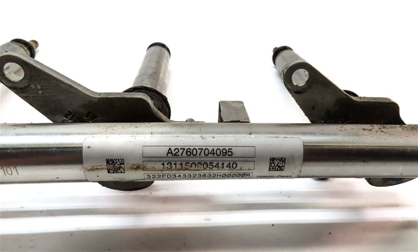 Thumbnail 12: 2013 MERCEDES C300 (W204) 3.5L (276.957) ENGINE FUEL INJECTOR SET/6 w/ RAILS