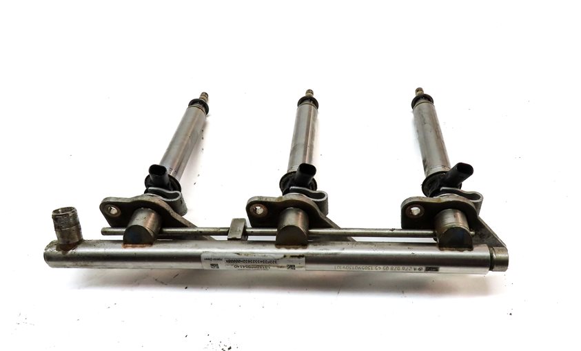 Thumbnail 5: 2013 MERCEDES C300 (W204) 3.5L (276.957) ENGINE FUEL INJECTOR SET/6 w/ RAILS