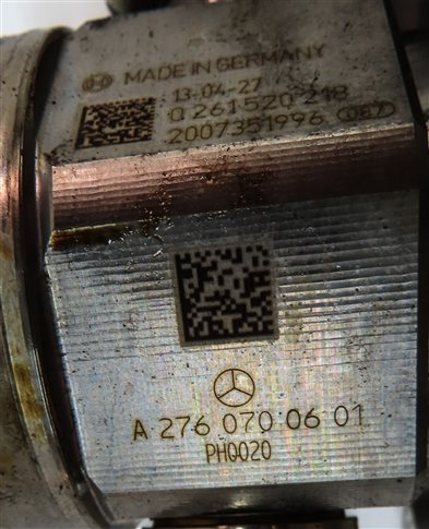 Thumbnail 8: 12-18 MERCEDES C E GLE GLK ML (W204 W207 W212 W166) M276 HIGH PRESSURE FUEL PUMP