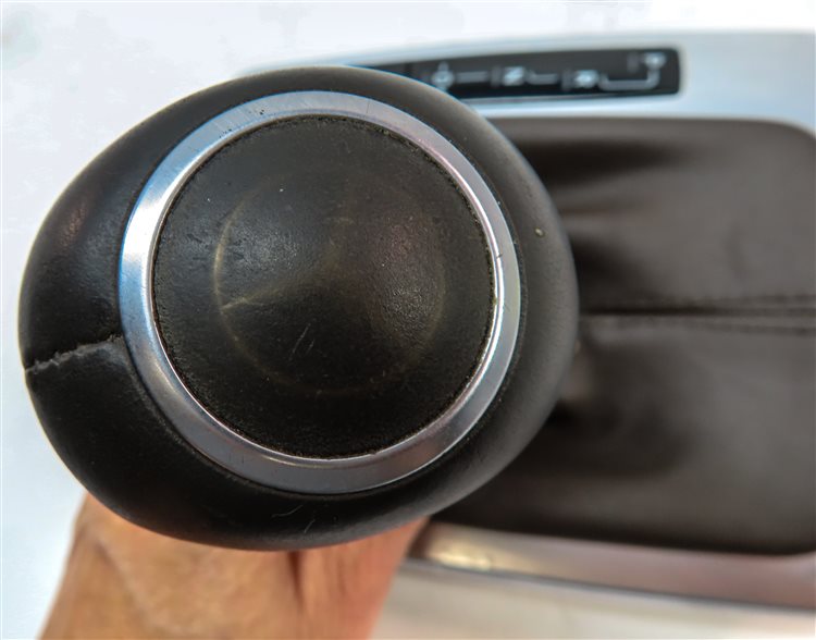Thumbnail 7: 13 MERCEDES C300 W204 AUTO TRANSMISSION SHIFT SHIFTER KNOB HANDLE w/BOOT (BROWN)