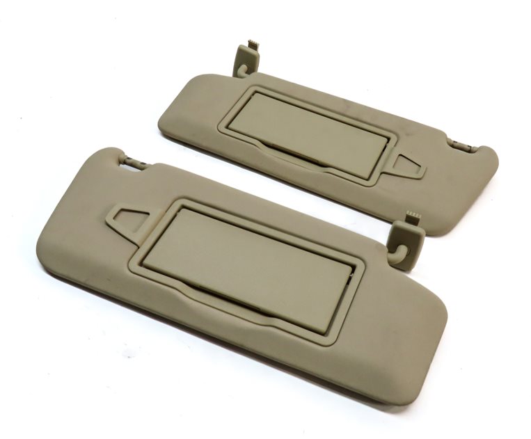 Thumbnail 3: 2008-2014 MERCEDES C230 C250 C300 C350 C63 (W204) FRONT SUNVISOR SET-2 (Beige)