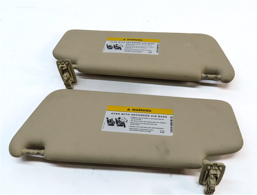 Thumbnail 6: 2008-2014 MERCEDES C230 C250 C300 C350 C63 (W204) FRONT SUNVISOR SET-2 (Beige)
