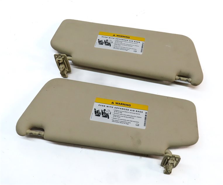 Thumbnail 7: 2008-2014 MERCEDES C230 C250 C300 C350 C63 (W204) FRONT SUNVISOR SET-2 (Beige)