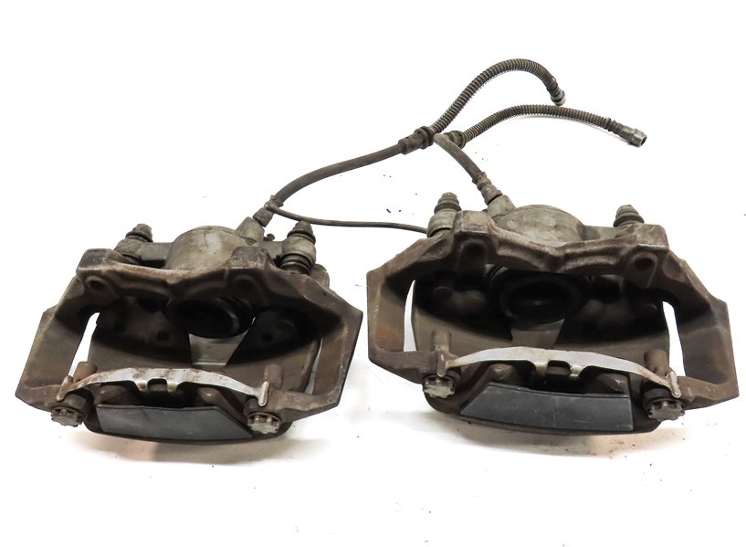 Thumbnail 6: 08-16 C E CLS (W204 W207 W212 W207) AWD FRONT LEFT & RIGHT BRAKE CALIPER SET 2