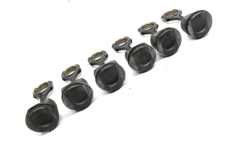 Thumbnail 4: 12-18 MERCEDES C E GLE GLK ML SLK (W212 W204 X204 W166 R172) 3.5L PISTON SET-6