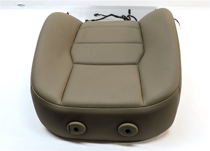 Thumbnail 4: 2013 MERCEDES C300 (W204) FRONT RIGHT UPPER MEMORY HEATED SEAT CUSHION (Beige)