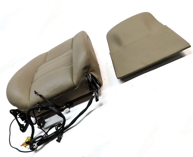 Thumbnail 3: 13 MERCEDES C300 W204 FRONT LEFT DRIVER UPPER MEMORY HEATED SEAT CUSHION (Beige)