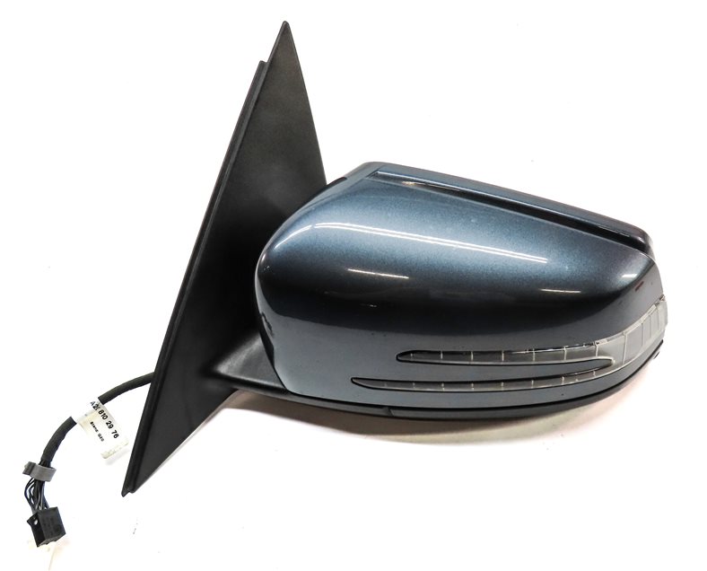 Thumbnail 5: 12-14 MERCEDES C CLASS (W204) LEFT DOOR MIRROR HEATED MEMORY AUTODIM (Gray)