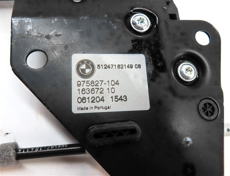 Thumbnail 10: 2007 BMW X5 (E70) REAR TRUNK CARGO TAILGATE HATCH LID LOCK LATCH CABLE SET/3