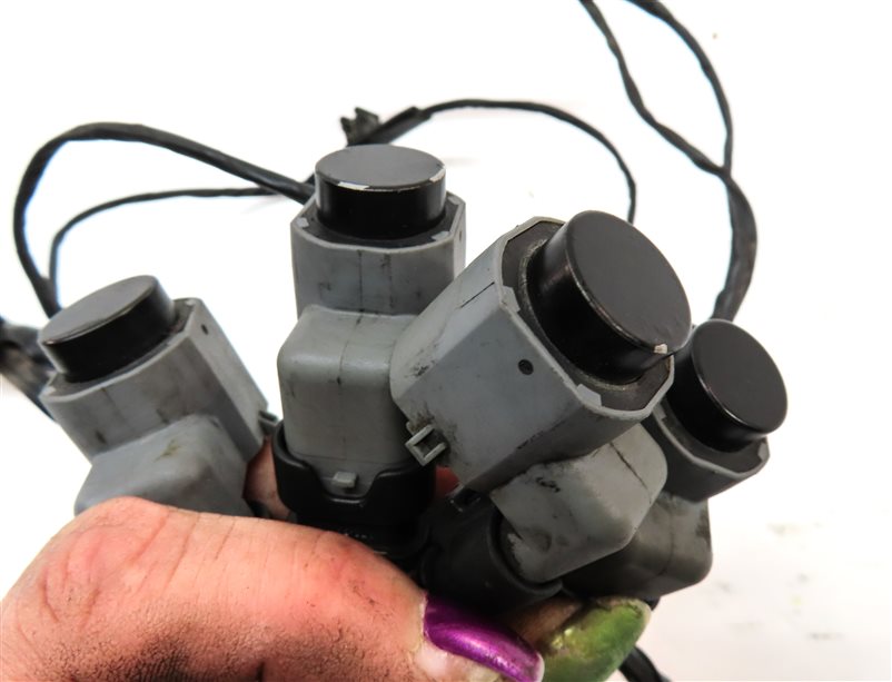 Thumbnail 4: 2007 BMW X5 (E70) REAR PARK ASSIST PDC DISTANCE CONTROL SENSOR SET/4 (Black)