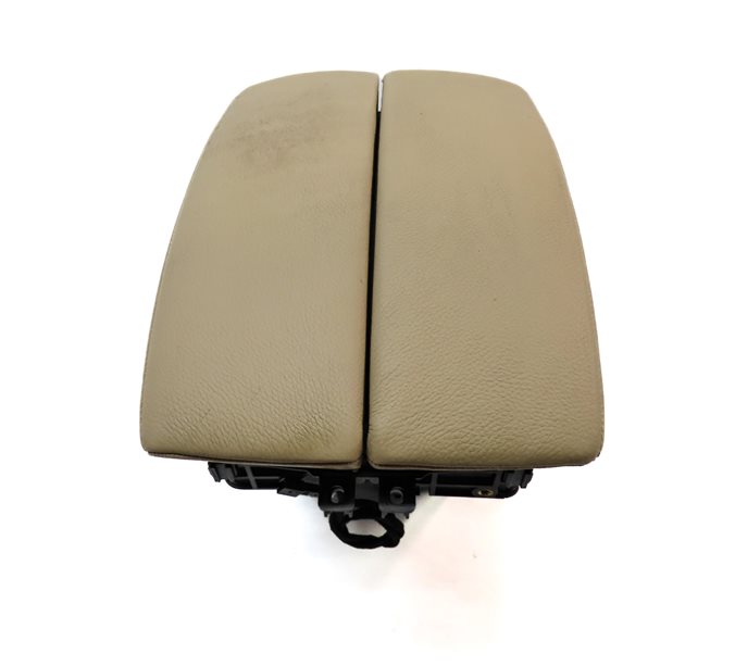 Thumbnail 5: 2007-2010 BMW X5 (E70) FRONT CENTER CONSOLE ARM REST STORAGE COMPARTMENT (Beige)