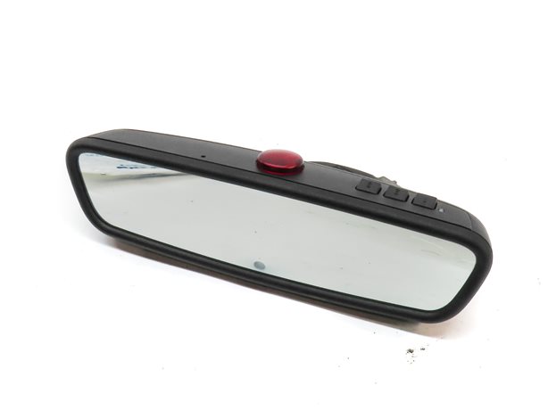 2007 BMW X5 (E70) INTERIOR REARVIEW MIRROR w/ AUTODIM COMPASS HOMELINK (Black)
