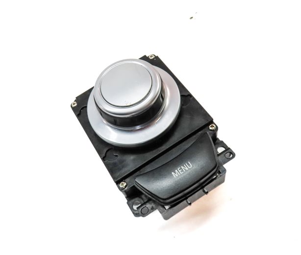 Thumbnail 3: 2007 BMW X5 (E70) FRONT CENTER CONSOLE iDRIVE MEDIA SELECT CONTROL KNOB DIAL