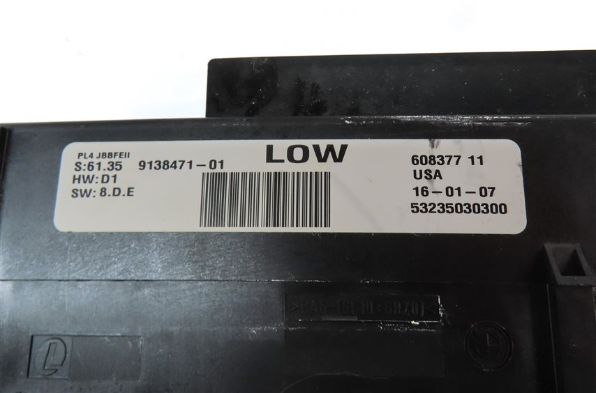 Thumbnail 5: 2007-2010 BMW X5 (E70) MAIN PRIMARY BODY CONTROL MODULE COMPUTER (BCM)