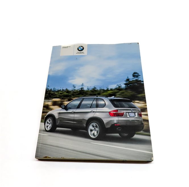 Thumbnail 11: 2007 BMW X5 (E70) 4.8L (N62) OWNERS MANUAL BOOKLET w/ LEATHER CASE SET/9