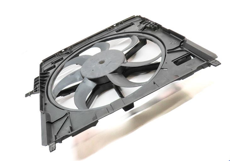 Thumbnail 3: 2007-2010 BMW X5 (E70) RADIATIOR COOLING FAN MOTOR w/ SHROUD (600 WATT)