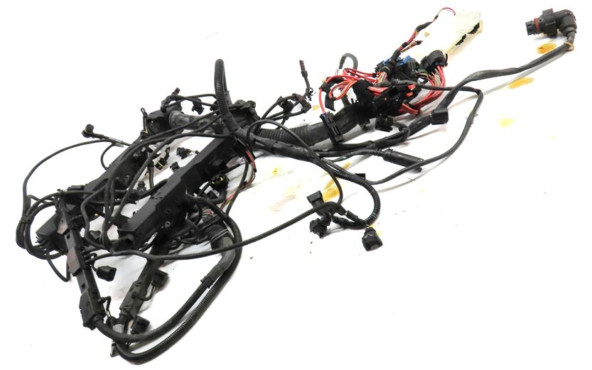 Thumbnail 2: 2007 BMW X5 (E70) 4.8L (N62) ENGINE MOTOR WIRE WIRING HARNESS LOOM