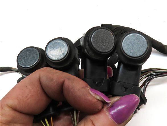 Thumbnail 4: 2015 AUDI Q7 (4L) REAR PARK ASSIST PDC DISTANCE CONTROL SENSOR SET/4 (Gray)