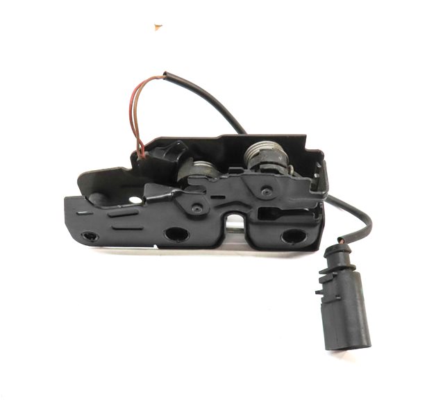 Thumbnail 2: 2015 AUDI Q7 (4L) FRONT HOOD BONNET LID LOWER LOCK LATCH CABLE ACTUATOR
