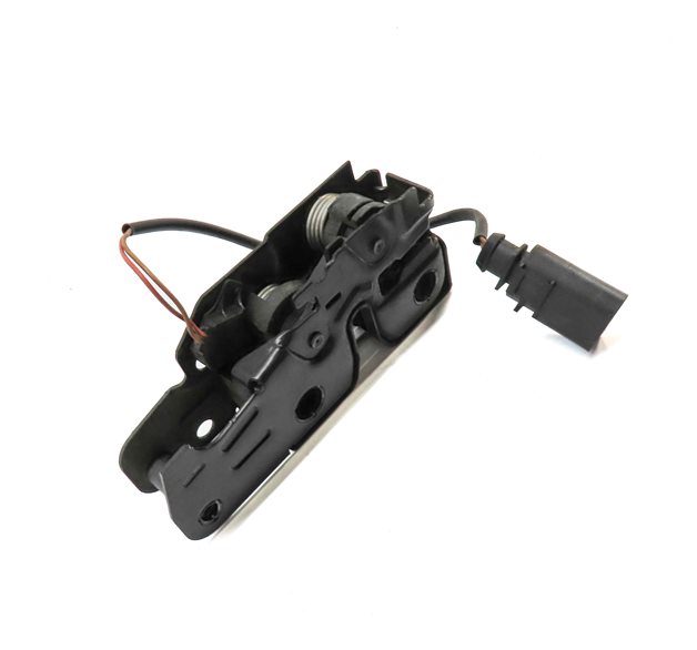 Thumbnail 3: 2015 AUDI Q7 (4L) FRONT HOOD BONNET LID LOWER LOCK LATCH CABLE ACTUATOR