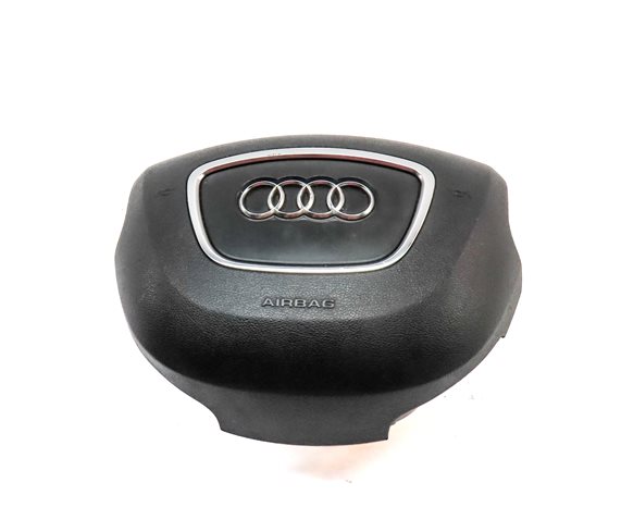Thumbnail 2: 2011-2015 AUDI Q7 (4L) LEFT DRIVER STEERING WHEEL SRS AIRBAG AIR BAG (BLACK)