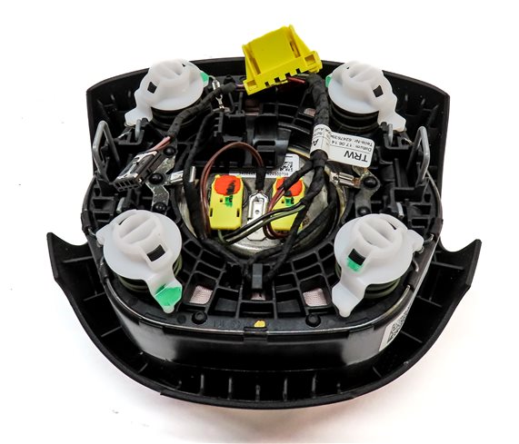 Thumbnail 5: 2011-2015 AUDI Q7 (4L) LEFT DRIVER STEERING WHEEL SRS AIRBAG AIR BAG (BLACK)