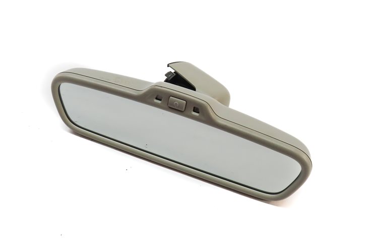 2010-2015 AUDI Q7 (4L) INTERIOR AUTODIM REAR VIEW MIRROR w/ COMPASS (Gray)