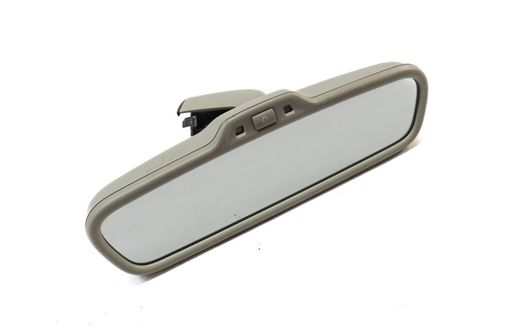 Thumbnail 4: 2010-2015 AUDI Q7 (4L) INTERIOR AUTODIM REAR VIEW MIRROR w/ COMPASS (Gray)