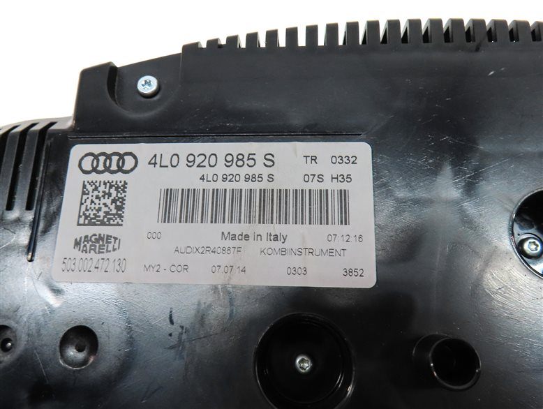 Thumbnail 17: 13-15 AUDI Q7 (4L) 3.0L CTWB SUPERCHARGED ENGINE BCM IMMOBILIZER MODULE KEY SET