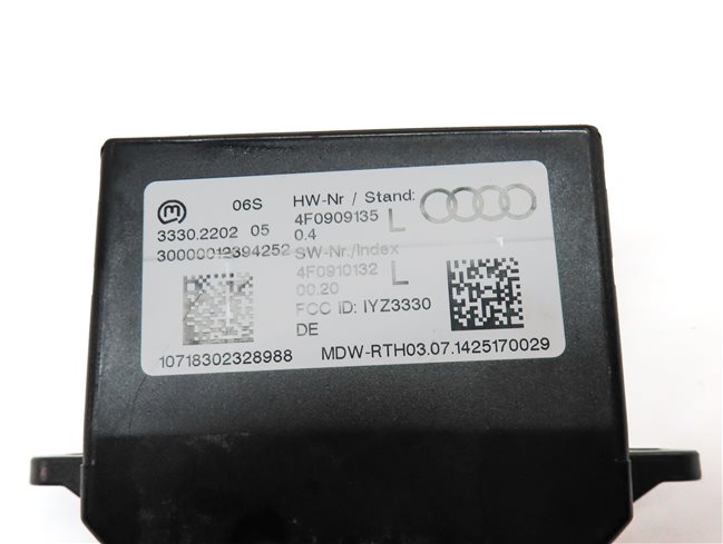 Thumbnail 18: 13-15 AUDI Q7 (4L) 3.0L CTWB SUPERCHARGED ENGINE BCM IMMOBILIZER MODULE KEY SET