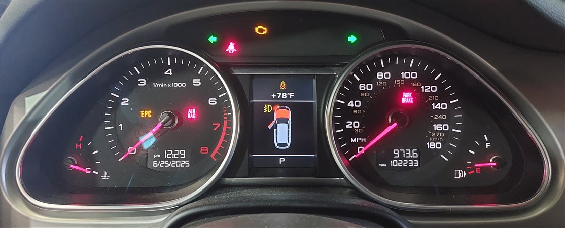 Thumbnail 2: 13-15 AUDI Q7 (4L) 3.0L CTWB SUPERCHARGED ENGINE BCM IMMOBILIZER MODULE KEY SET