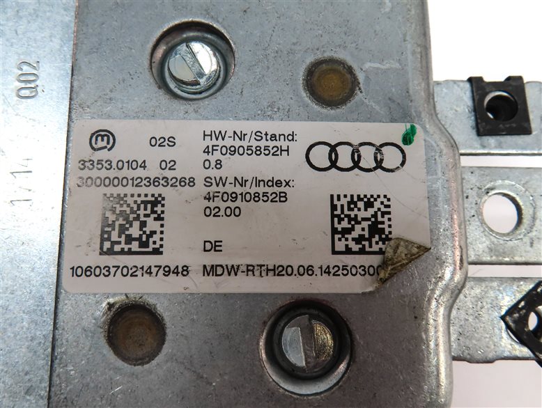 Thumbnail 21: 13-15 AUDI Q7 (4L) 3.0L CTWB SUPERCHARGED ENGINE BCM IMMOBILIZER MODULE KEY SET