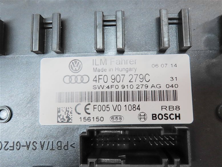 Thumbnail 23: 13-15 AUDI Q7 (4L) 3.0L CTWB SUPERCHARGED ENGINE BCM IMMOBILIZER MODULE KEY SET