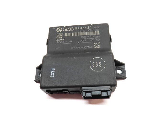 Thumbnail 9: 13-15 AUDI Q7 (4L) 3.0L CTWB SUPERCHARGED ENGINE BCM IMMOBILIZER MODULE KEY SET