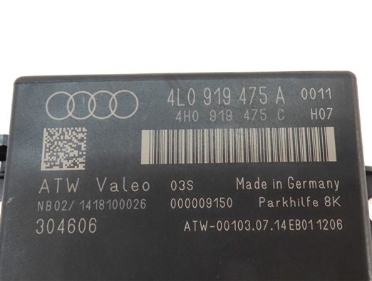 Thumbnail 5: 2013-2015 AUDI Q7 (4L) DRIVER ASSIST PDC PARK DISTANCE SENSOR CONTROL MODULE