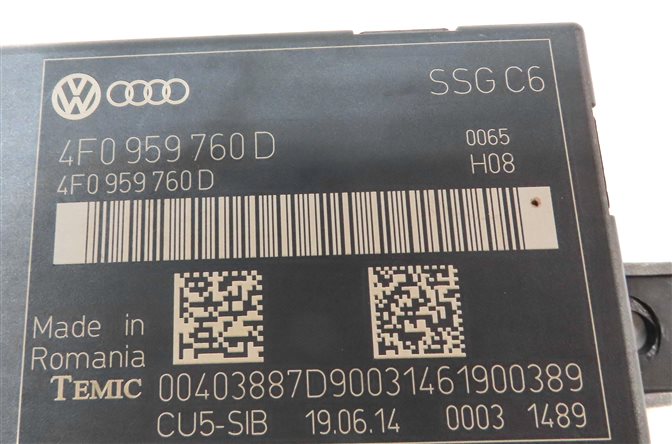 Thumbnail 5: 2005-2015 AUDI A6 S6 Q7 (C6 4L) FRONT LEFT DRIVER MEMORY SEAT CONTROL MODULE