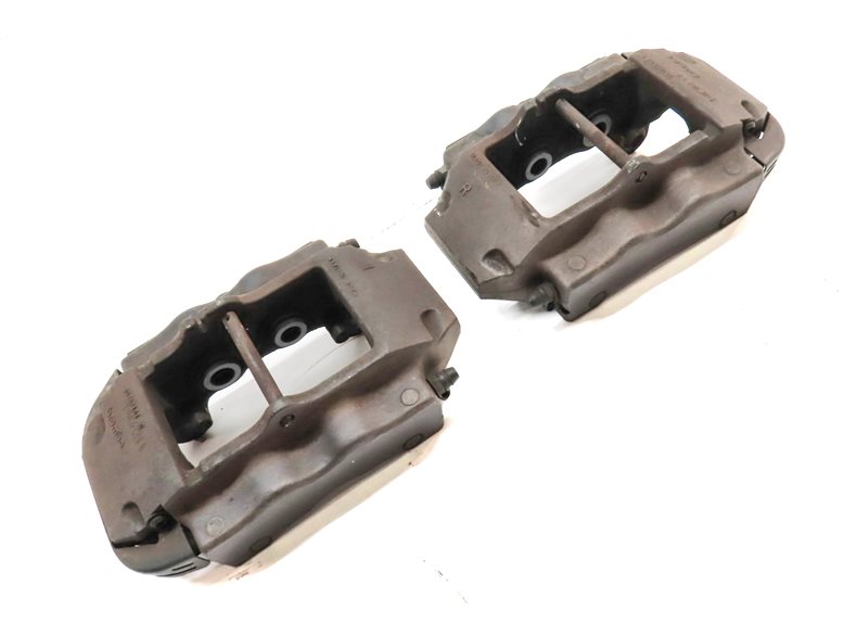 Thumbnail 3: 04-15 VW TOUAREG AUDI Q7 4L REAR LEFT & RIGHT ABS DISC BRAKE CALIPER SET2 BREMBO