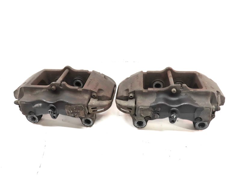 Thumbnail 4: 04-15 VW TOUAREG AUDI Q7 4L REAR LEFT & RIGHT ABS DISC BRAKE CALIPER SET2 BREMBO