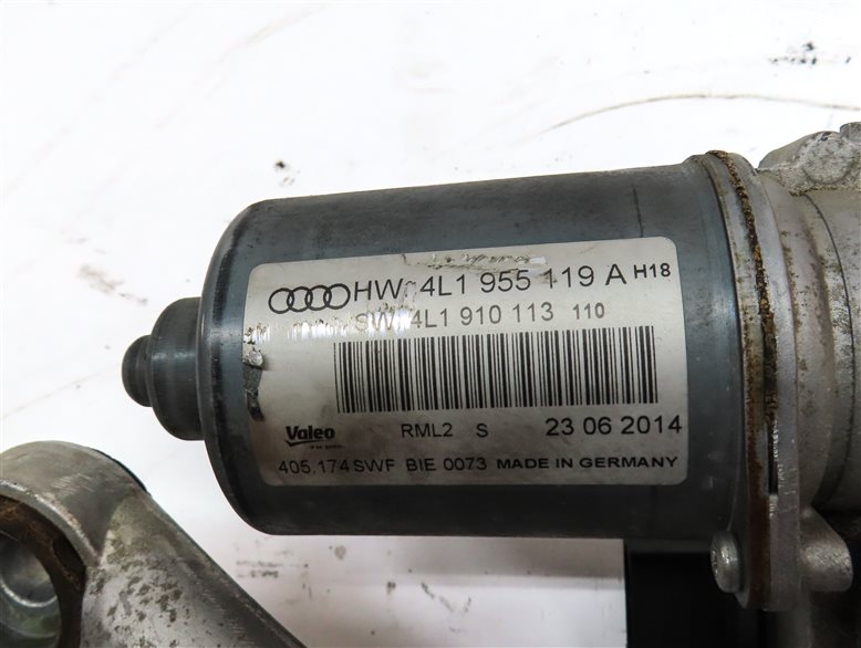 Thumbnail 7: 2007-2015 AUDI Q7 (4L) FRONT WINDSHIELD WIPER MOTOR w/ LINKAGE