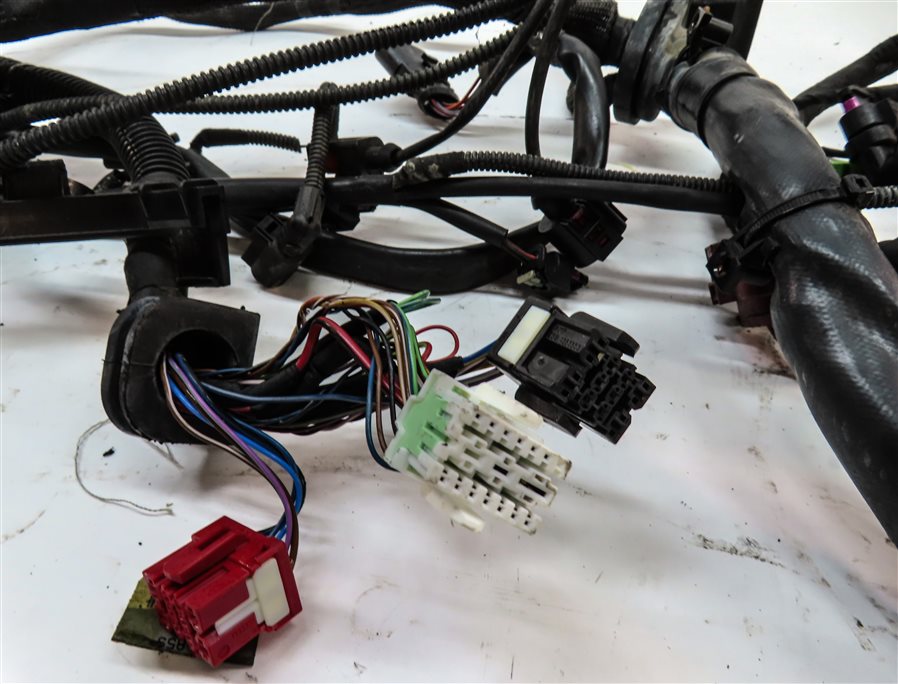 Thumbnail 4: 2015 AUDI Q7 (4L) 3.0L SUPER (CTWB) ENGINE MOTOR WIRE WIRING HARNESS LOOM