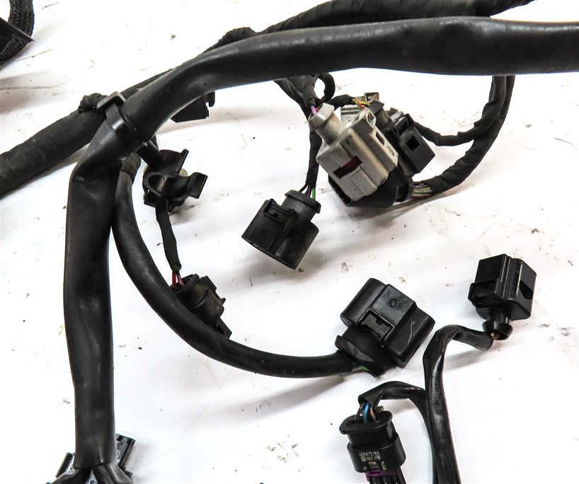 Thumbnail 7: 2015 AUDI Q7 (4L) 3.0L SUPER (CTWB) ENGINE MOTOR WIRE WIRING HARNESS LOOM