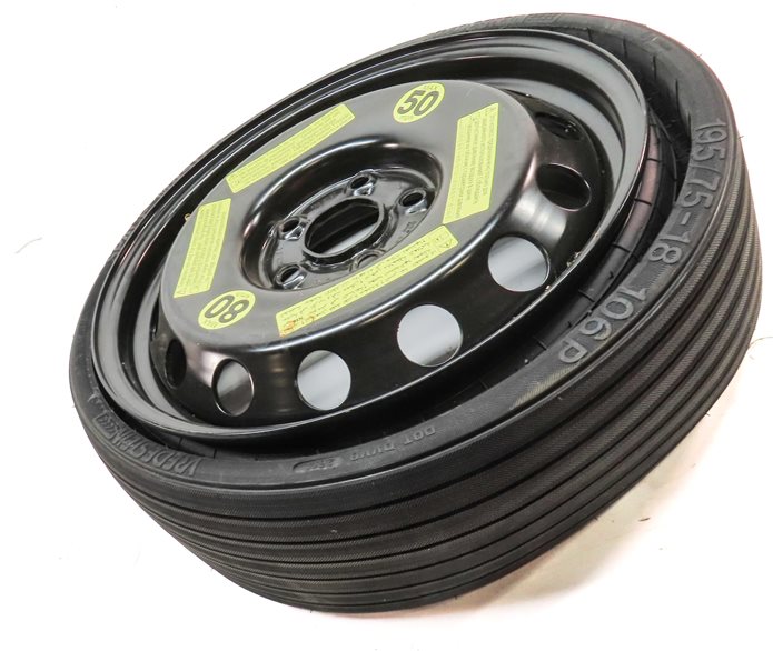 Thumbnail 3: 2004-2017 VW TOUAREG AUDI Q7 (4L) 18x6-1/2 COLLAPSIBLE SPARE TIRE WHEEL RIM