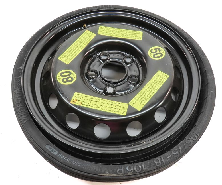 Thumbnail 5: 2004-2017 VW TOUAREG AUDI Q7 (4L) 18x6-1/2 COLLAPSIBLE SPARE TIRE WHEEL RIM