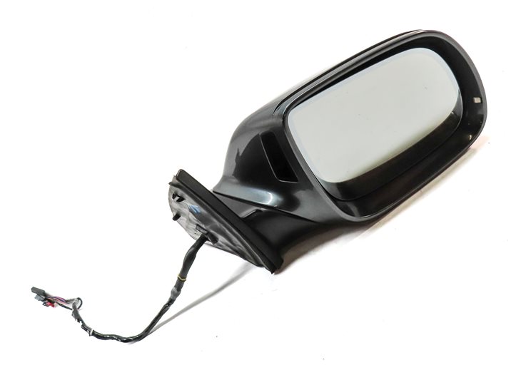 Thumbnail 4: 2013-2015 AUDI Q7 (4L) RIGHT PASSENGER P-FOLD BLIND SPOT DOOR MIRROR (Gray)