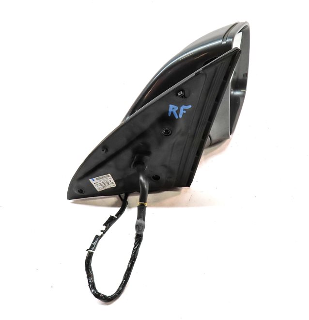 Thumbnail 5: 2013-2015 AUDI Q7 (4L) RIGHT PASSENGER P-FOLD BLIND SPOT DOOR MIRROR (Gray)