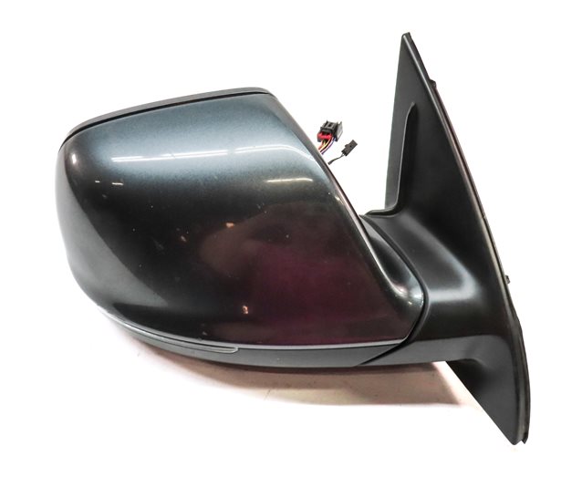Thumbnail 6: 2013-2015 AUDI Q7 (4L) RIGHT PASSENGER P-FOLD BLIND SPOT DOOR MIRROR (Gray)