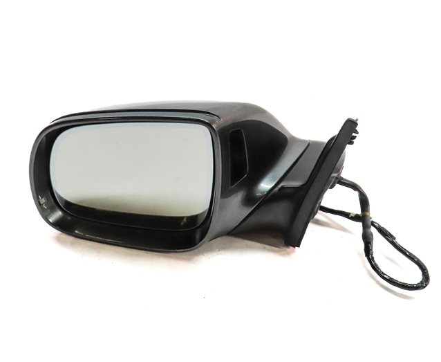 Thumbnail 3: 2013-2015 AUDI Q7 (4L) LEFT DRIVER P-FOLD BLIND SPOT DOOR MIRROR (Gray)